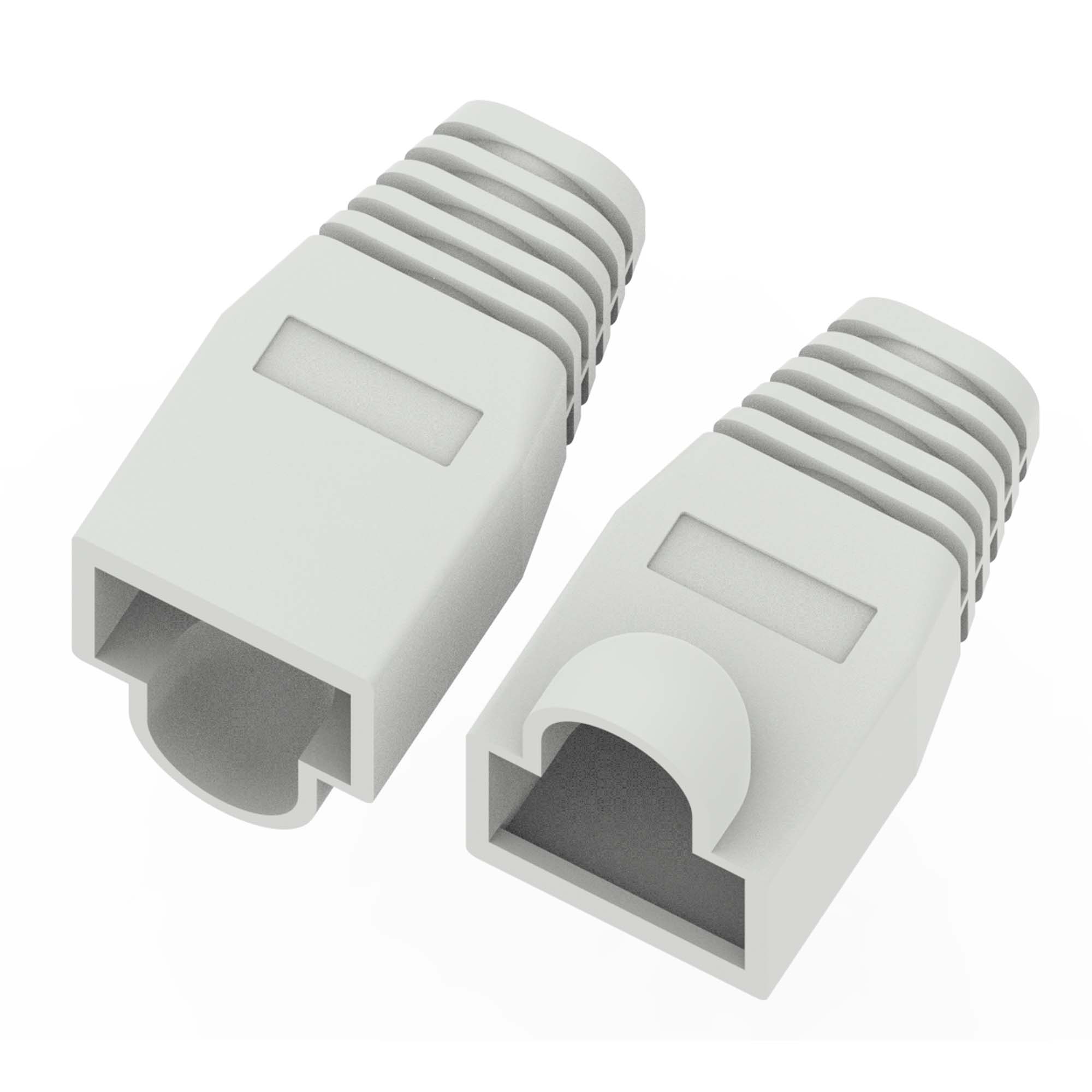 Колпачок защитный для коннекторов RJ45, до 6 мм, серый