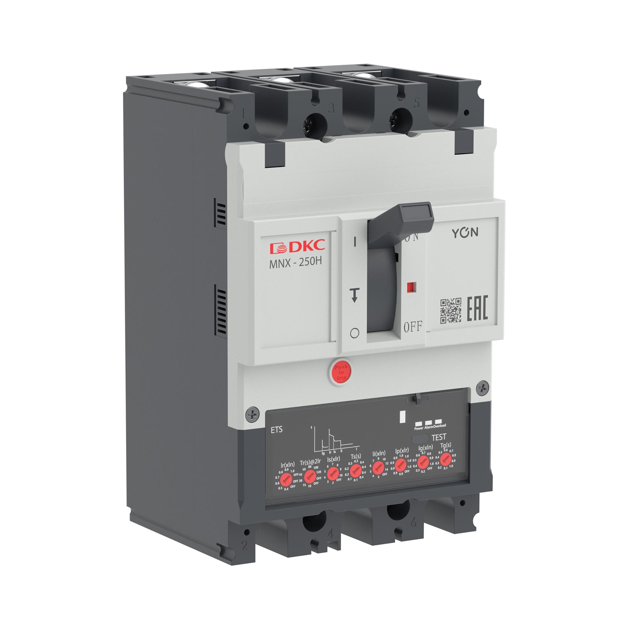 Авт. выкл. YON pro MNX250L 4P 100A 70kA при AC415V расц. ETS