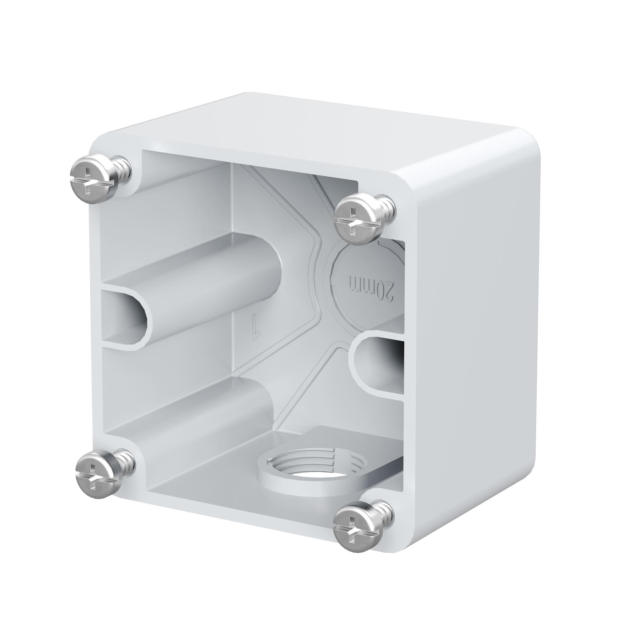 Коробка прямая для розетки, IP67