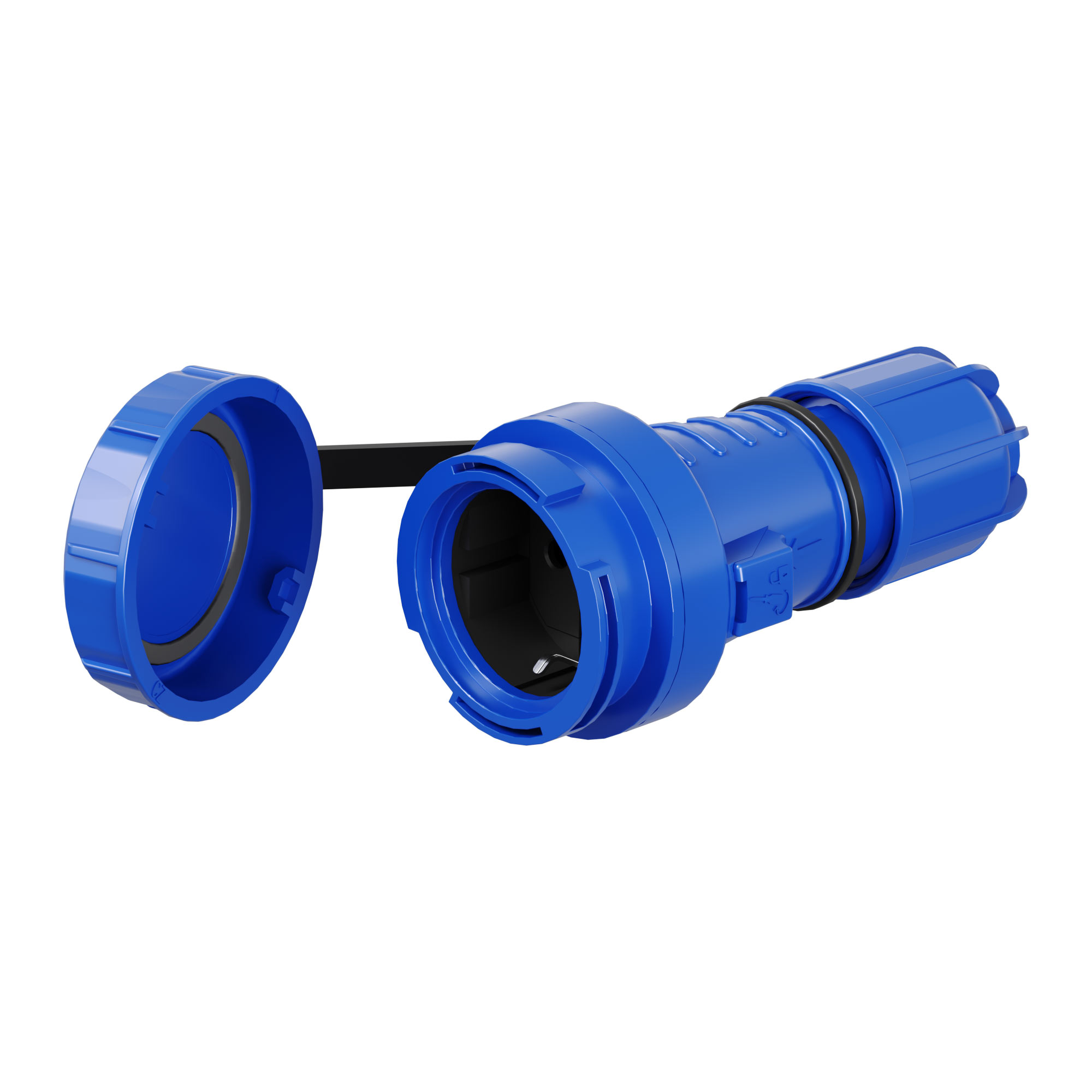 Розетка кабельная CS IP67 16А 230В