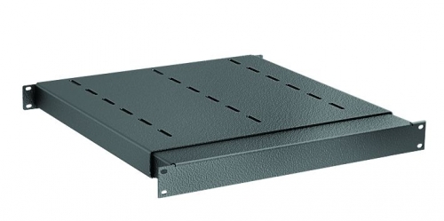 Полка регулируемая по глубине 500-700мм 1U для 19" IT-CQE, RAL9005