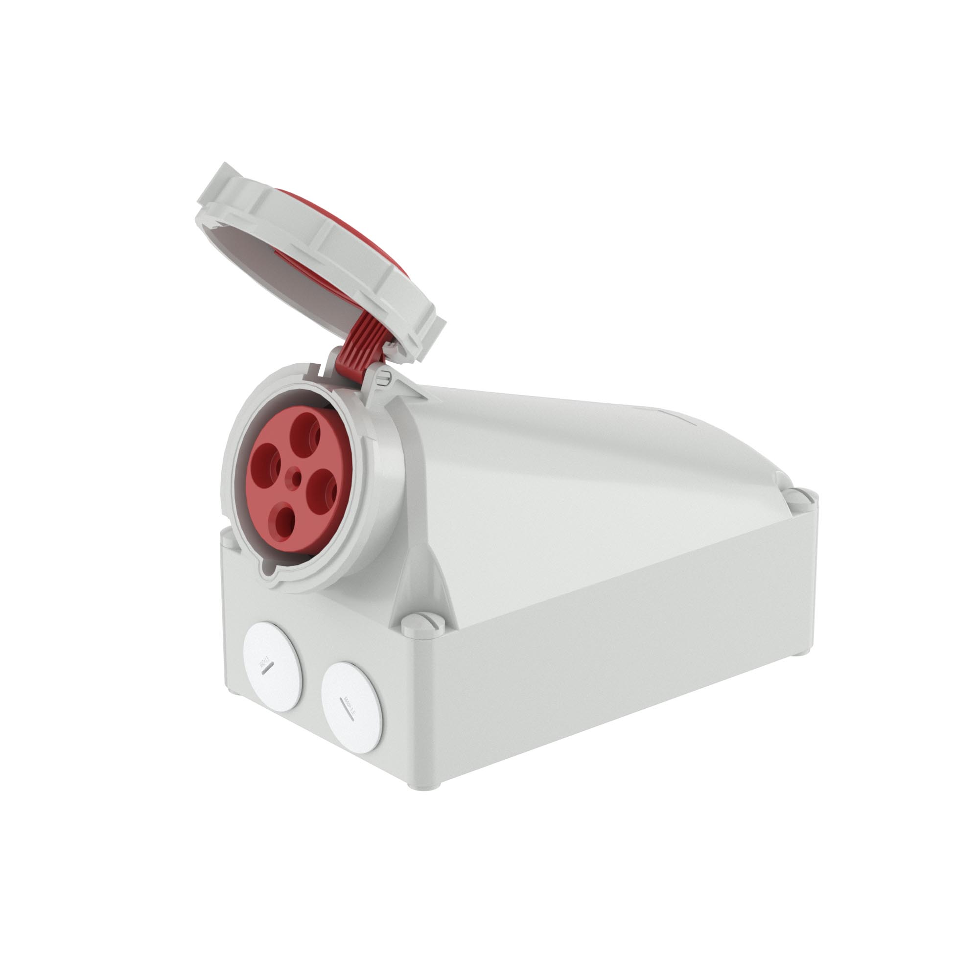 Розетка настенная WS IP67 125A 3P+E 400В