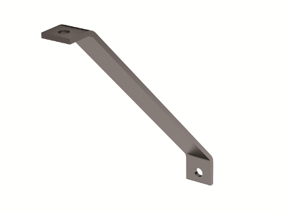 Укосина для консолей и подвесов, 200 мм, INOX 304