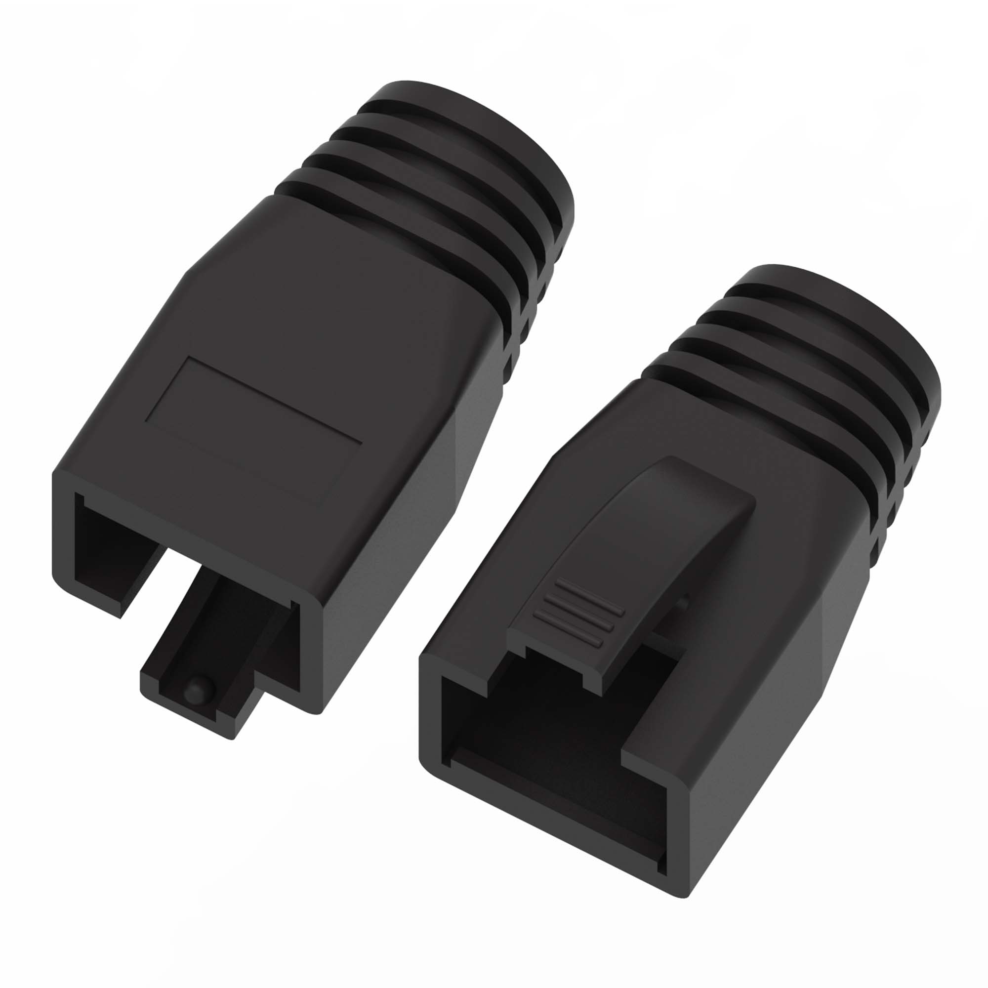 Колпачок защитный для коннекторов RJ45, до 7,5 мм, чёрный