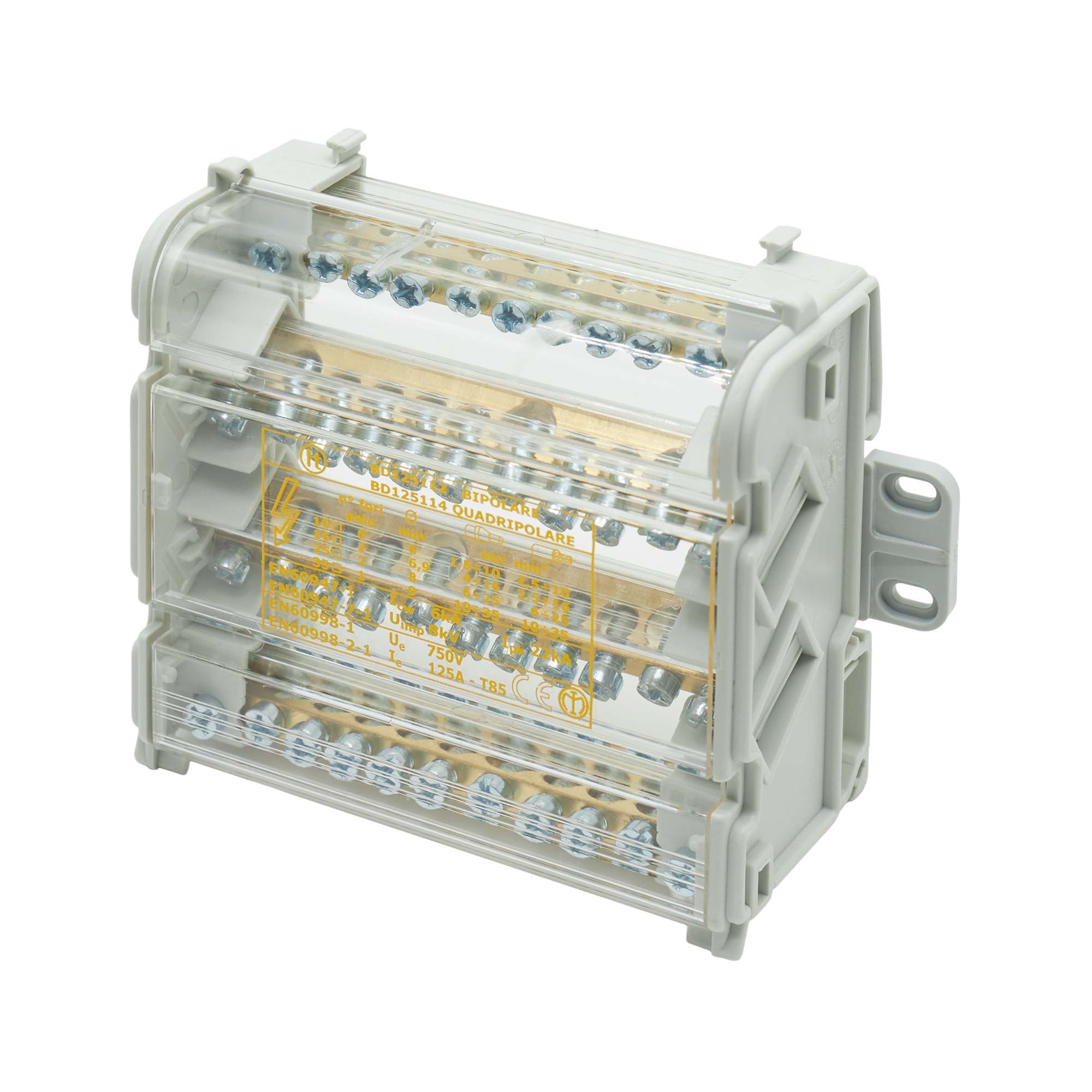 Кросс-модуль, 11х4, 3/50кв.мм, 11/25кв.мм, 125А