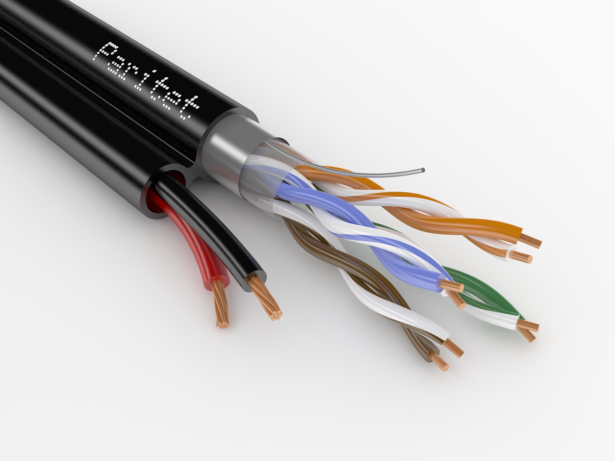 ParLan combi F/UTP2 Cat5e PE 2х0,75