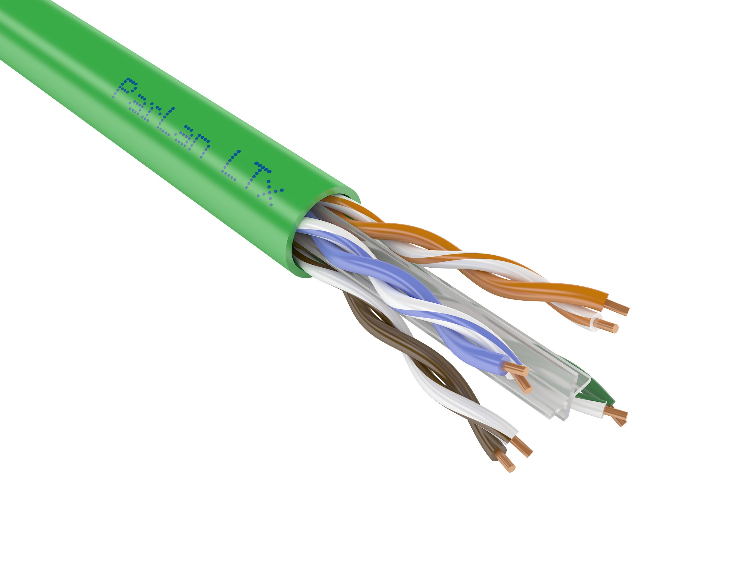 ParLan U/UTP Cat6 PVCLS нг(A)-LSLTx 4х2х0,57
