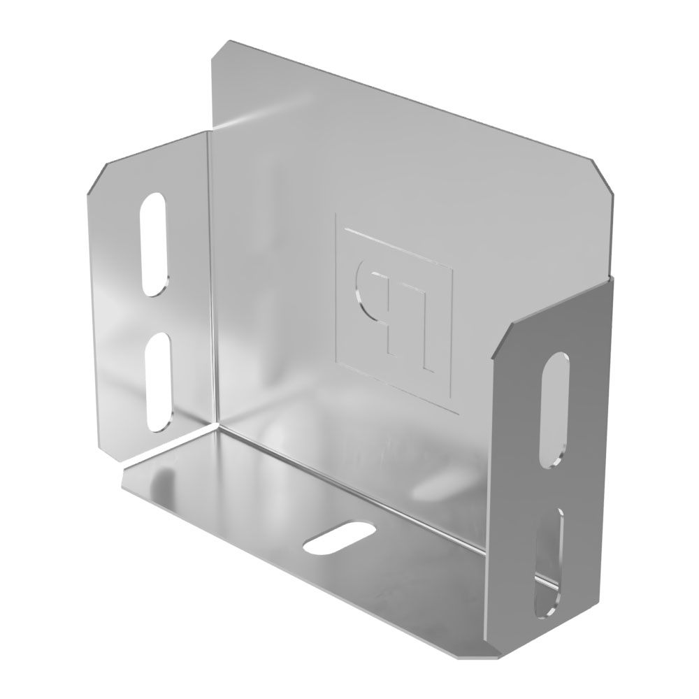Заглушка лотка Стандарт INOX (AISI 304) 100х80 (0,7 мм) Промрукав
