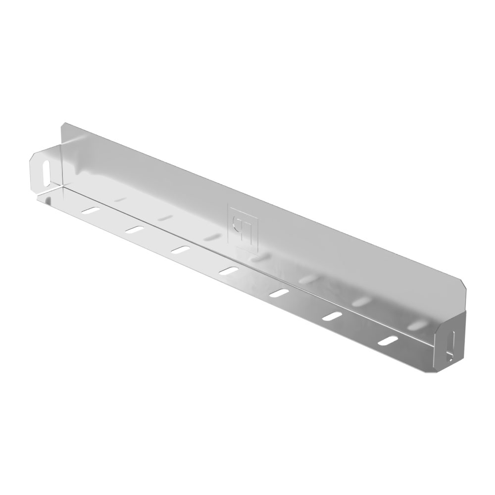 Заглушка лотка Стандарт INOX (AISI 304) 400х50 (0,7 мм) Промрукав