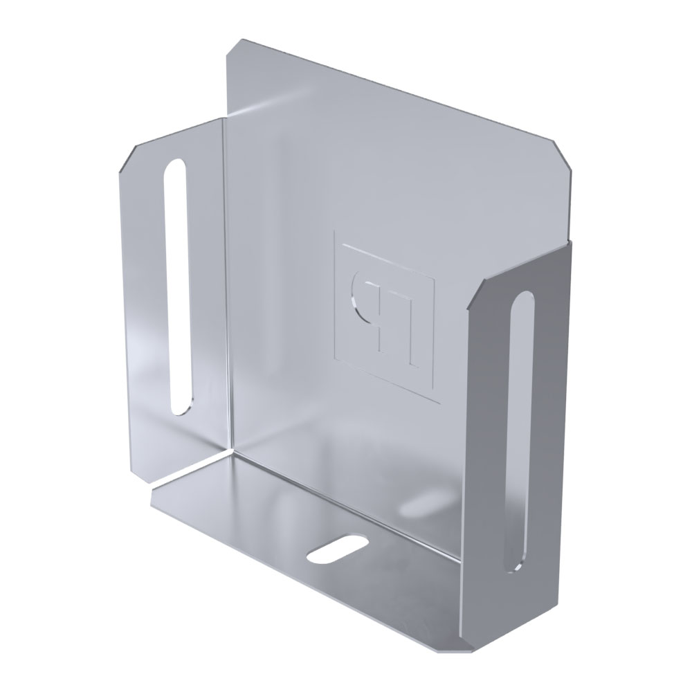 Заглушка лотка Стандарт INOX (AISI 316) 100х100 (0,7 мм) Промрукав