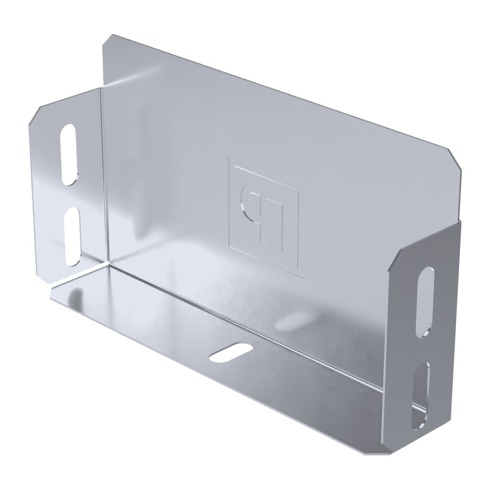 Заглушка лотка Стандарт INOX (AISI 316) 150х80 (0,7 мм) Промрукав
