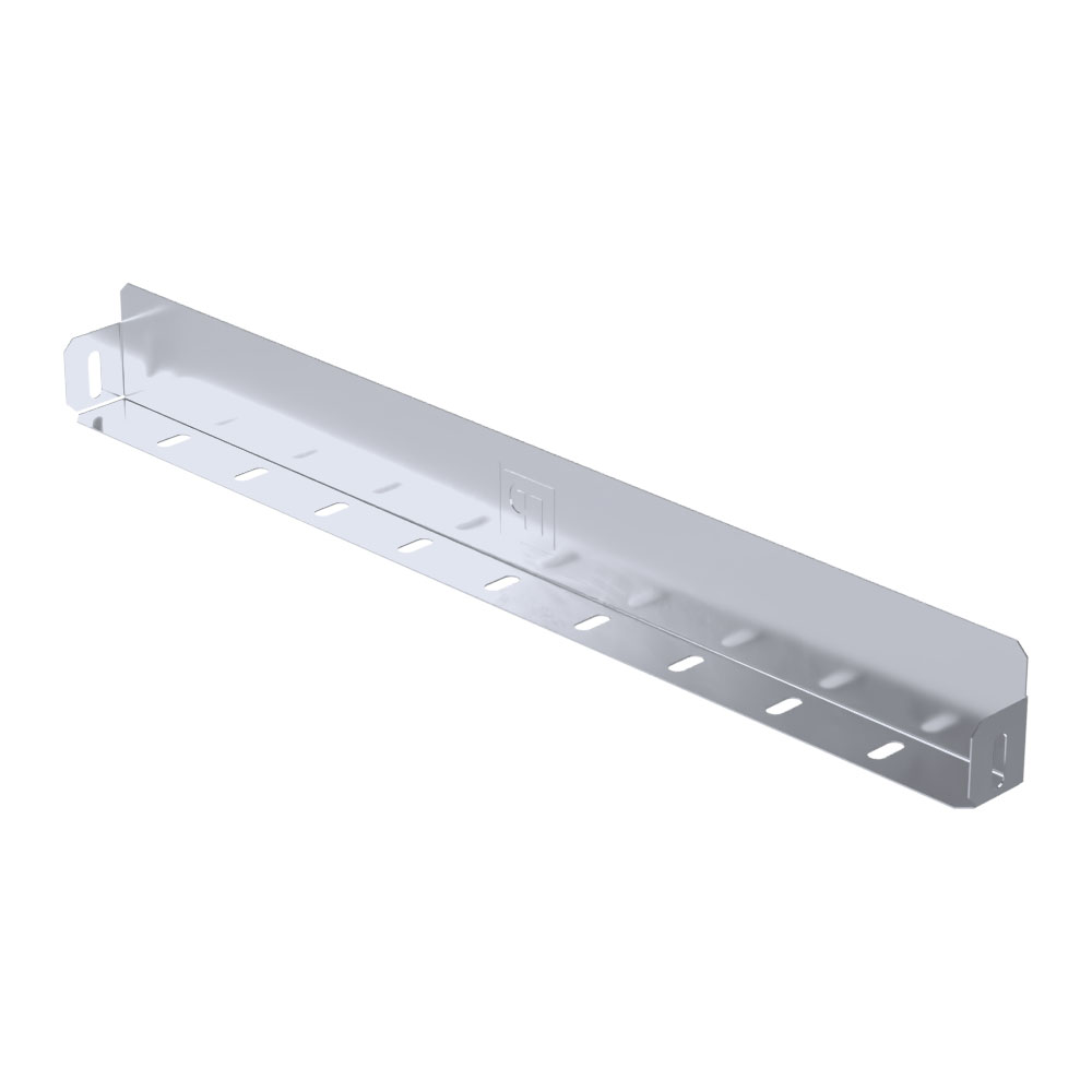 Заглушка лотка Стандарт INOX (AISI 316) 500х50 (0,7 мм) Промрукав