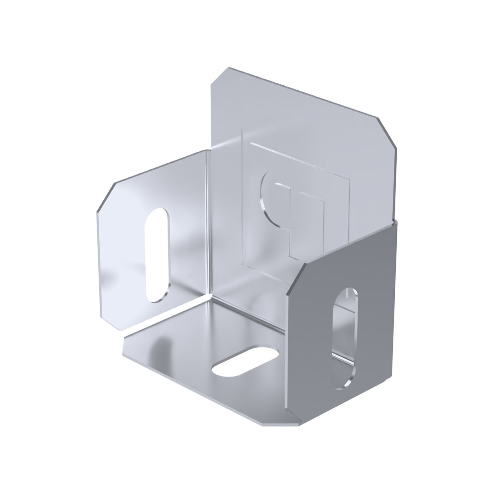 Заглушка лотка Стандарт INOX (AISI 316) 50х50 (0,7 мм) Промрукав