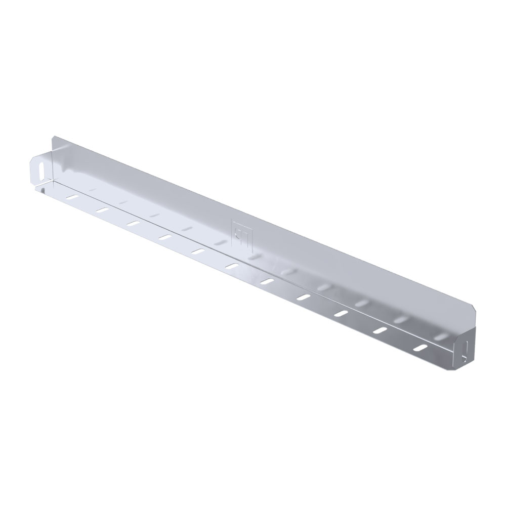 Заглушка лотка Стандарт INOX (AISI 316) 600х50 (0,7 мм) Промрукав