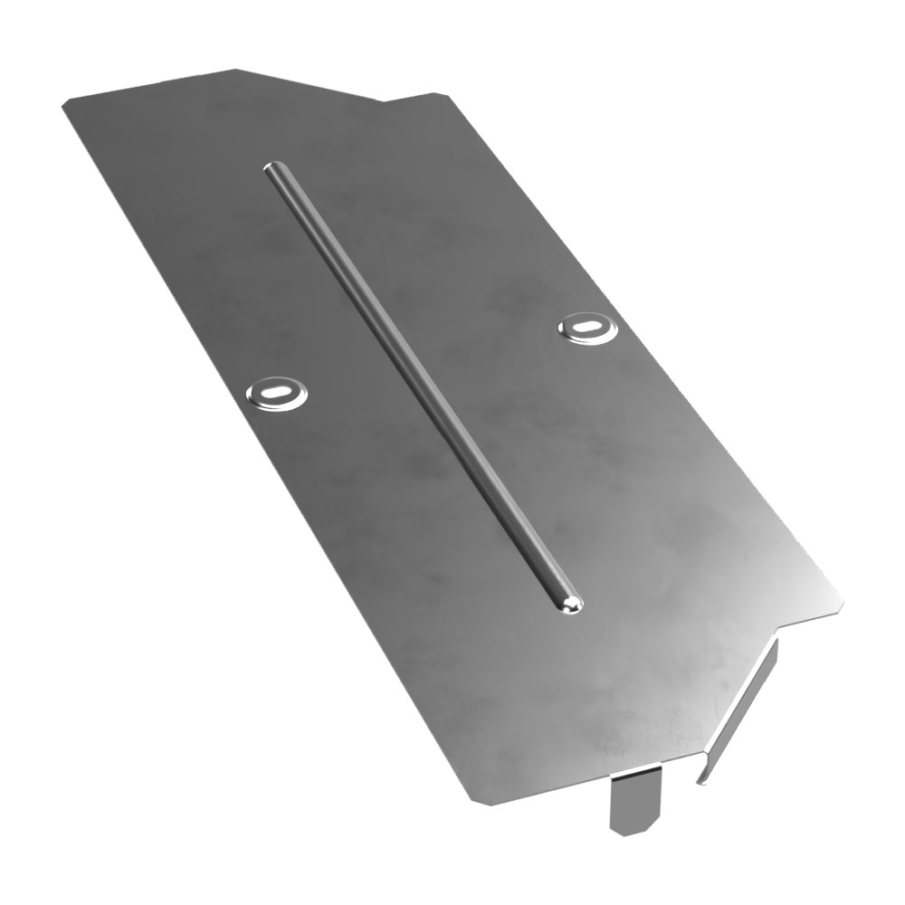 Крышка переходника симметричного Стандарт INOX (AISI 304) 500х400 (0,8 мм) Промрукав