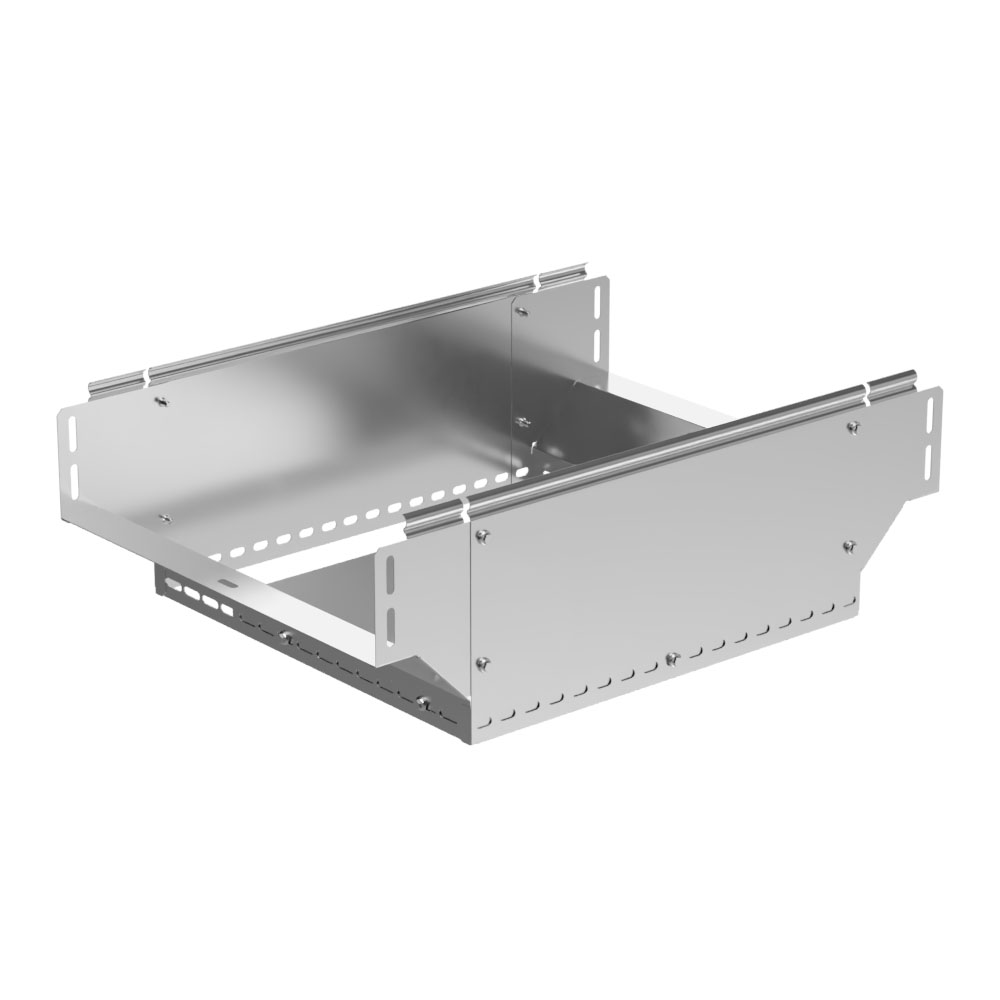 Ответвитель Т-образный вертикальный Стандарт INOX (AISI 304) 400х100 (0,7 мм) Промрукав