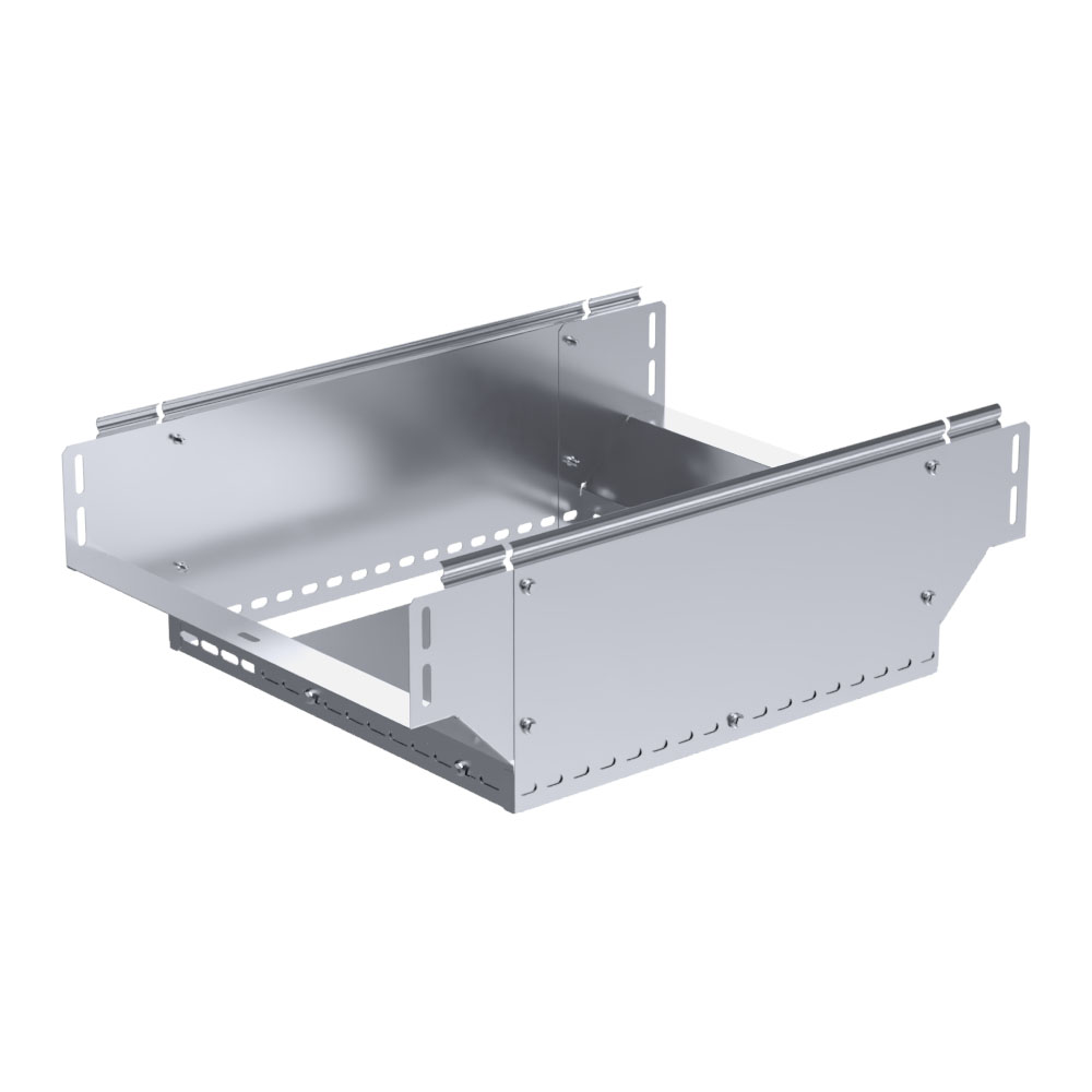 Ответвитель Т-образный вертикальный Стандарт INOX (AISI 316) 400х100 (0,7 мм) Промрукав