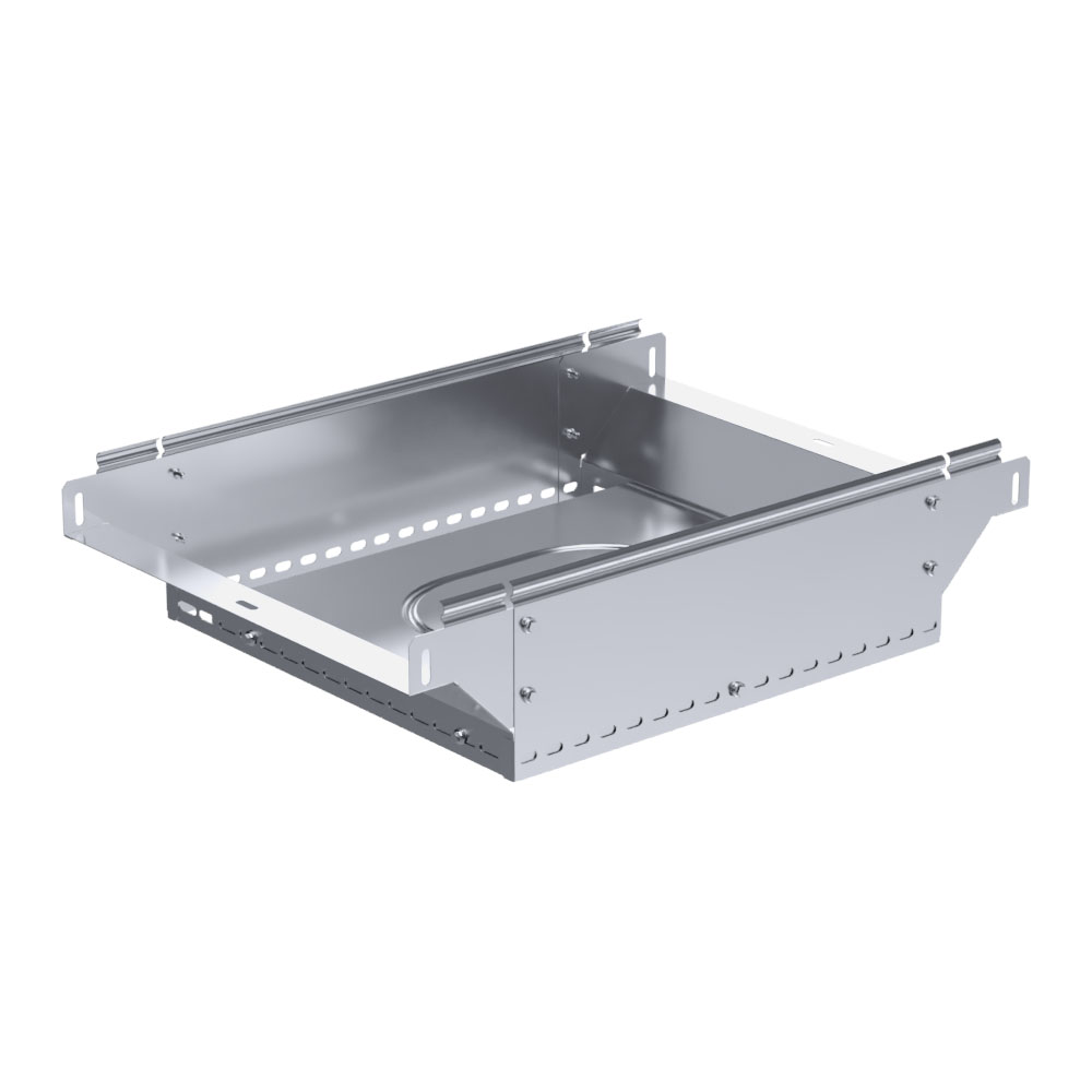 Ответвитель Т-образный вертикальный Стандарт INOX (AISI 316) 400х80 (0,7 мм) Промрукав