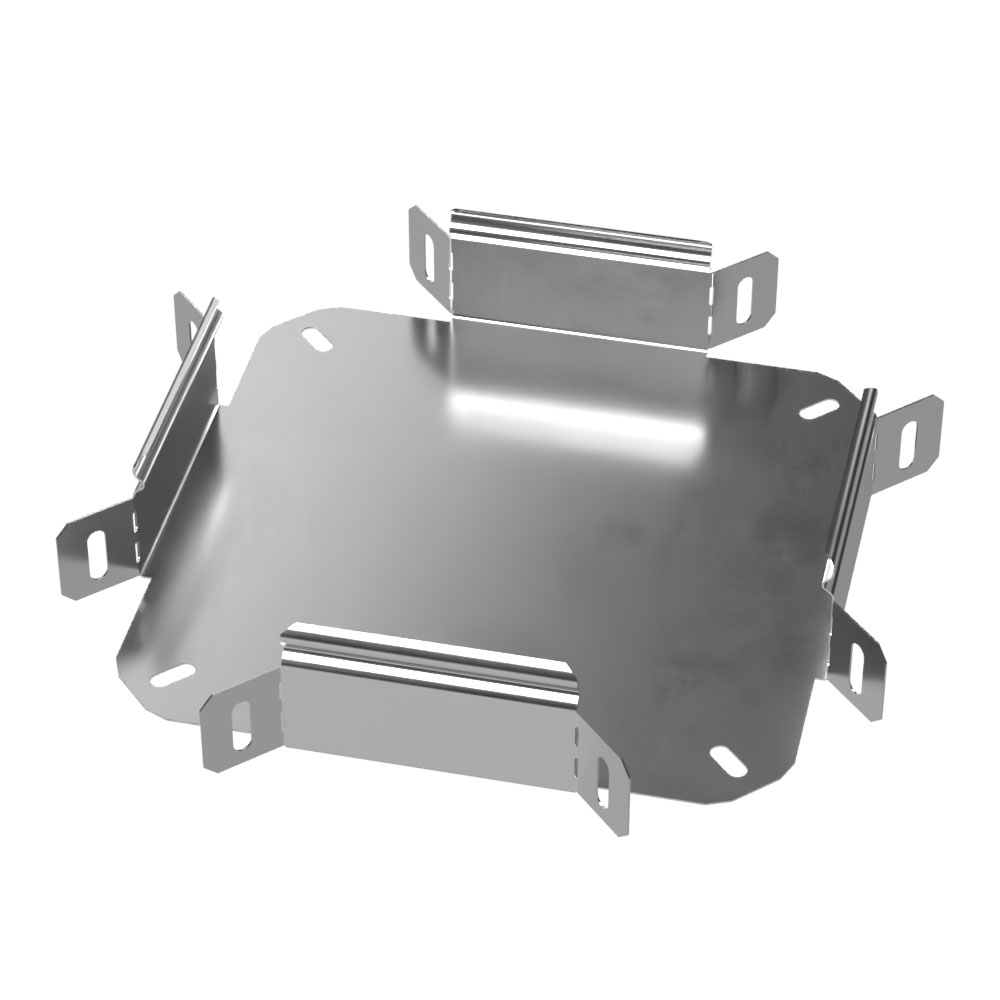 Ответвитель Х-образный Стандарт INOX (AISI 304) 100х50 (0,7 мм) Промрукав
