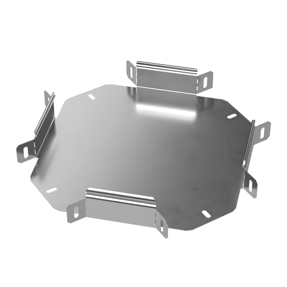 Ответвитель Х-образный Стандарт INOX (AISI 304) 150х50 (0,7 мм) Промрукав