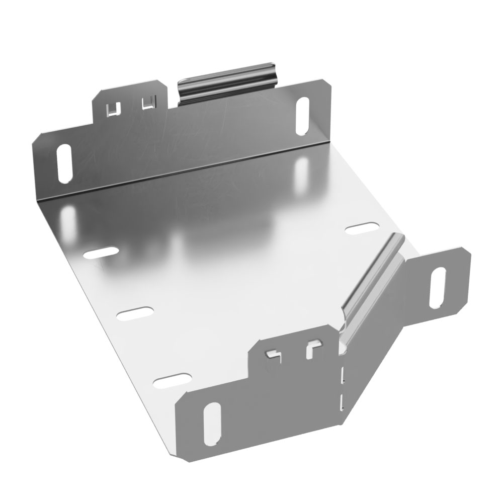Переходник левый Стандарт INOX (AISI 304) 200х150х50 (0,7 мм) Промрукав