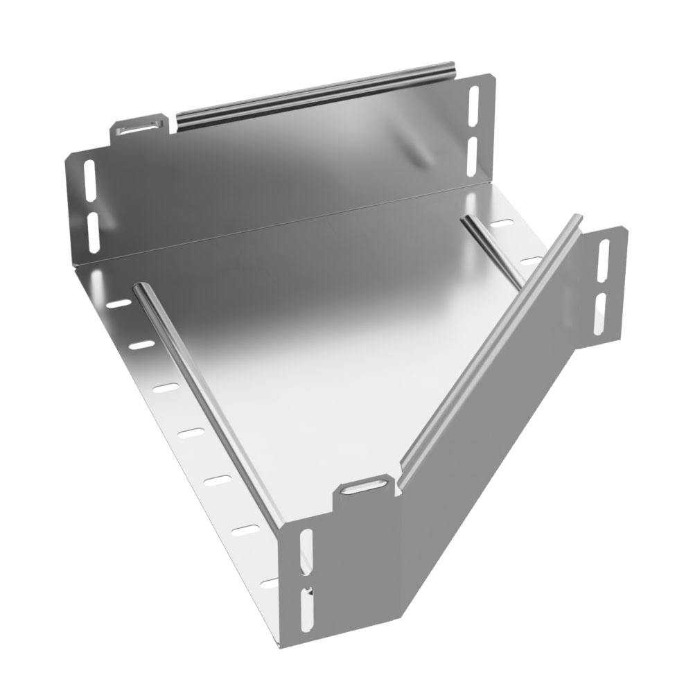 Переходник левый Стандарт INOX (AISI 304) 400х200х100 (0,8 мм) Промрукав