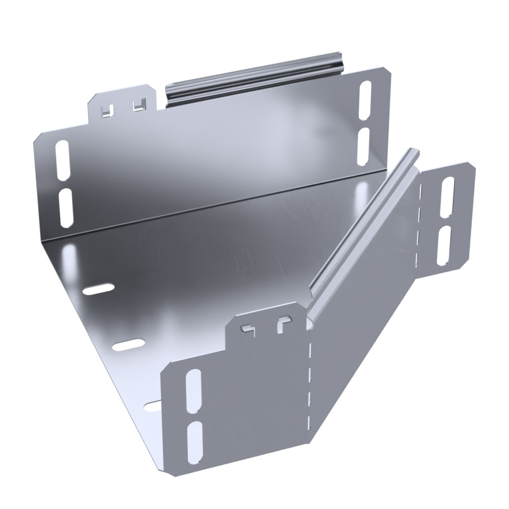 Переходник левый Стандарт INOX (AISI 316) 200х100х80 (0,7 мм) Промрукав