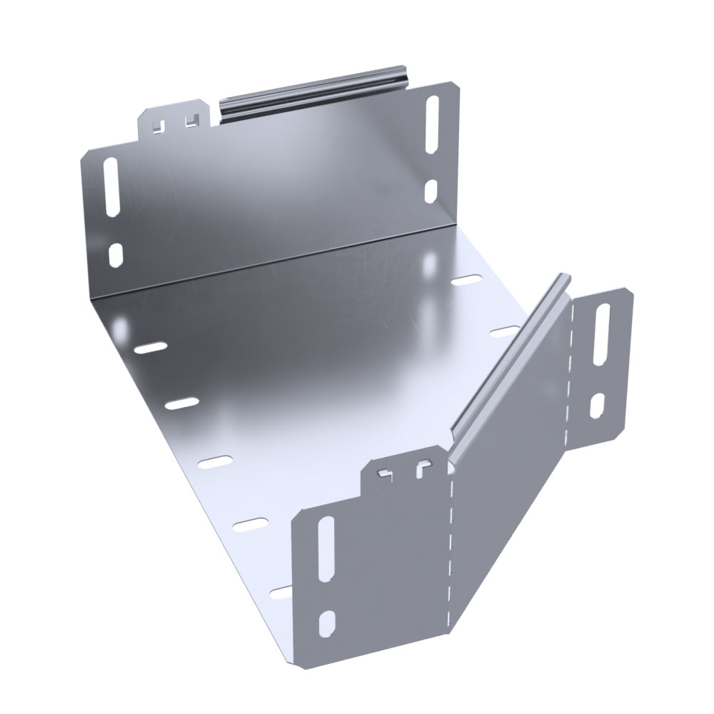 Переходник левый Стандарт INOX (AISI 316) 300х200х100 (0,7 мм) Промрукав
