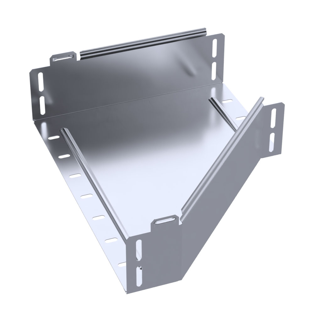Переходник левый Стандарт INOX (AISI 316) 400х200х100 (0,8 мм) Промрукав