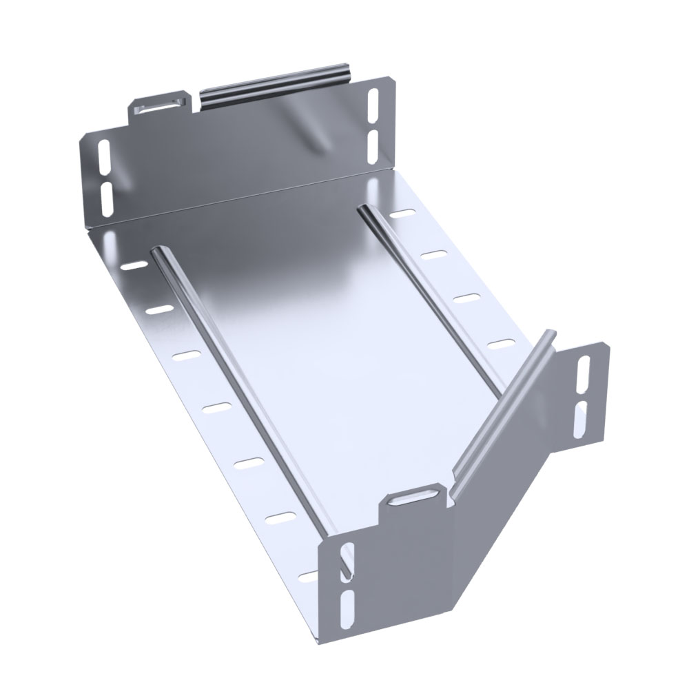 Переходник левый Стандарт INOX (AISI 316) 400х300х80 (0,8 мм) Промрукав