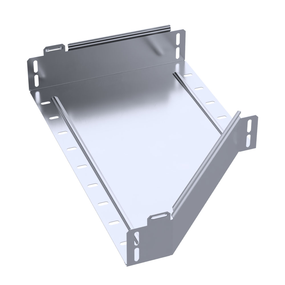 Переходник левый Стандарт INOX (AISI 316) 500х300х80 (0,8 мм) Промрукав