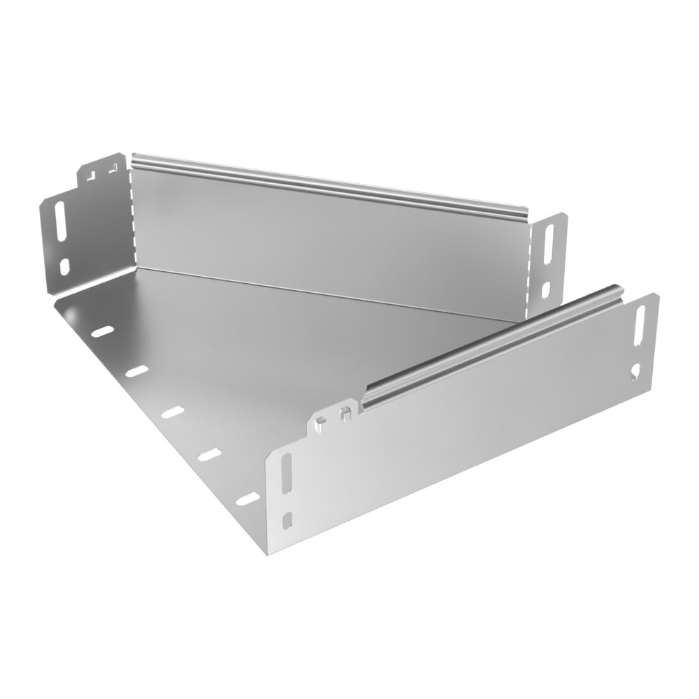 Переходник правый Стандарт INOX (AISI 304) 300х100х100 (0,7 мм) Промрукав