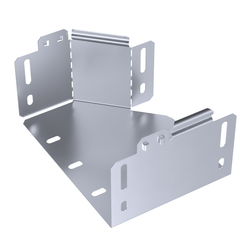 Переходник правый Стандарт INOX (AISI 316) 200х150х100 (0,7 мм) Промрукав