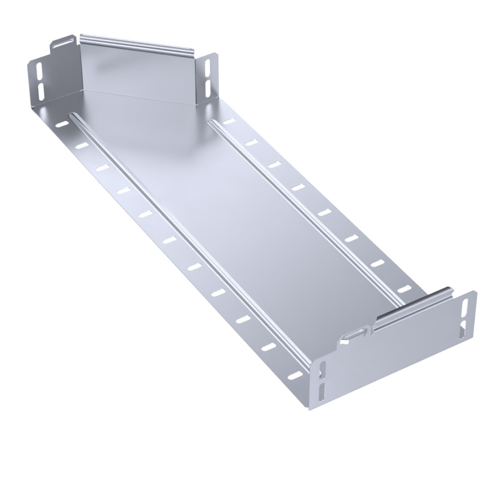 Переходник правый Стандарт INOX (AISI 316) 600х500х80 (0,8 мм) Промрукав