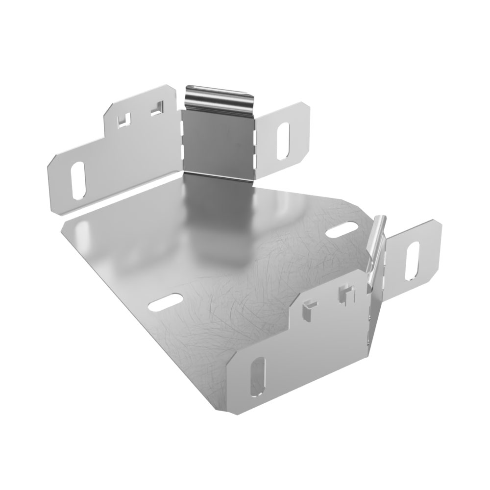 Переходник симметричный Стандарт INOX (AISI 304) 150х100х50 (0,7 мм) Промрукав