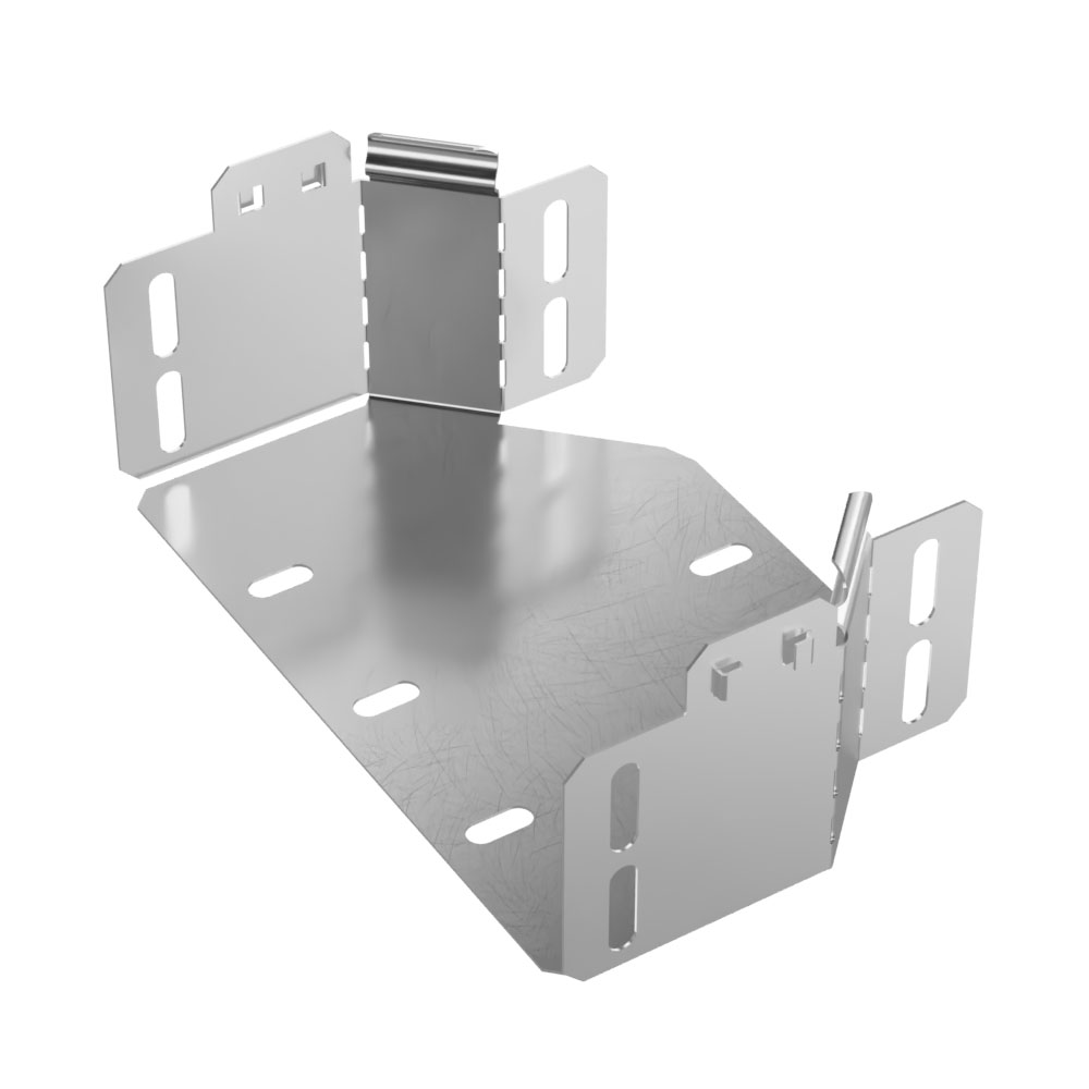 Переходник симметричный Стандарт INOX (AISI 304) 200х150х80 (0,7 мм) Промрукав