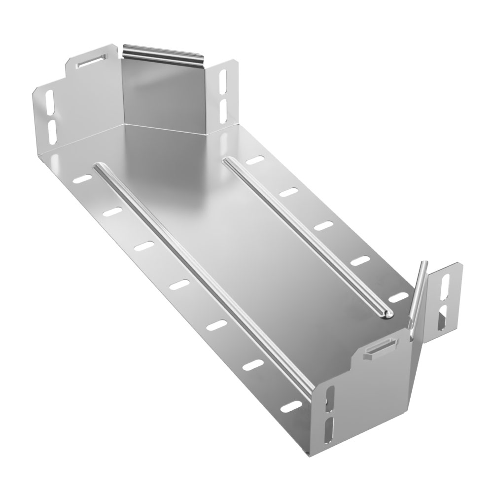 Переходник симметричный Стандарт INOX (AISI 304) 400х300х80 (0,8 мм) Промрукав