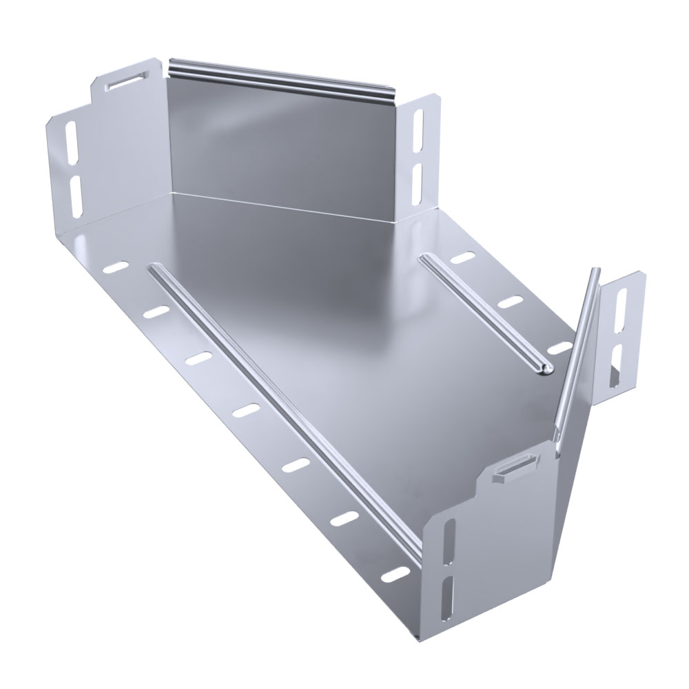 Переходник симметричный Стандарт INOX (AISI 316) 400х200х100 (0,8 мм) Промрукав