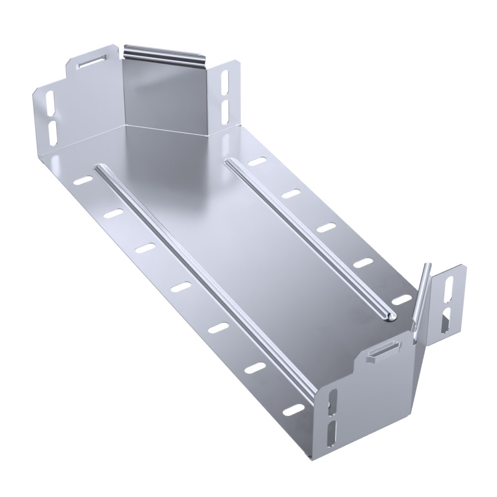 Переходник симметричный Стандарт INOX (AISI 316) 400х300х80 (0,8 мм) Промрукав