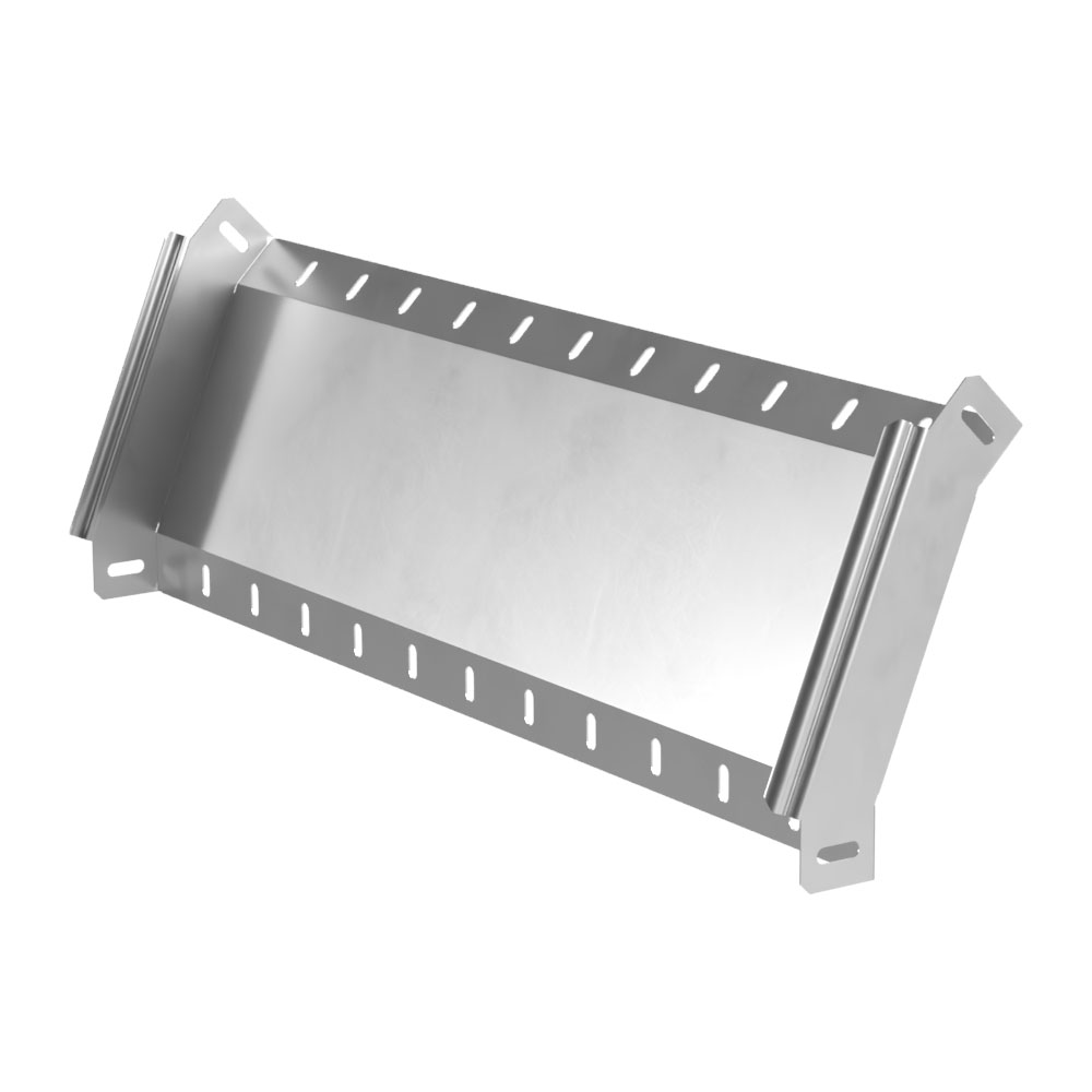 Угол вертикальный внешний 90 градусов Стандарт INOX (AISI 304) 600х50 (0,8 мм) Промрукав
