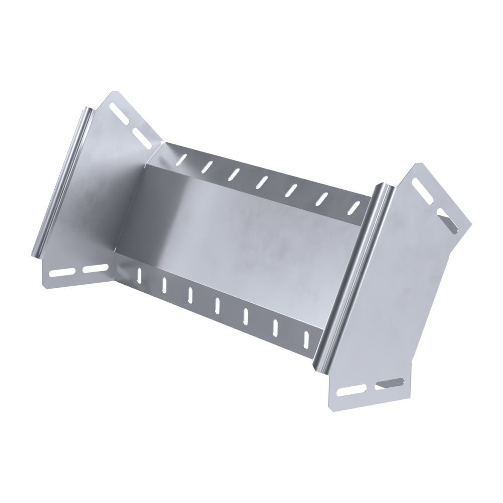 Угол вертикальный внешний 90 градусов Стандарт INOX (AISI 316) 500х100 (0,8 мм) Промрукав