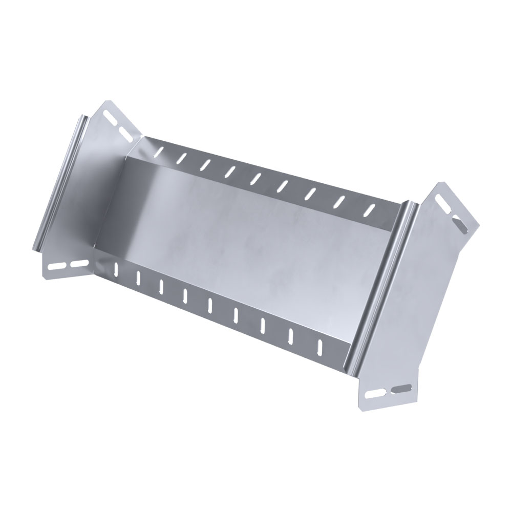 Угол вертикальный внешний 45 градусов Стандарт INOX (AISI 316) 600х80 (0,8 мм) Промрукав