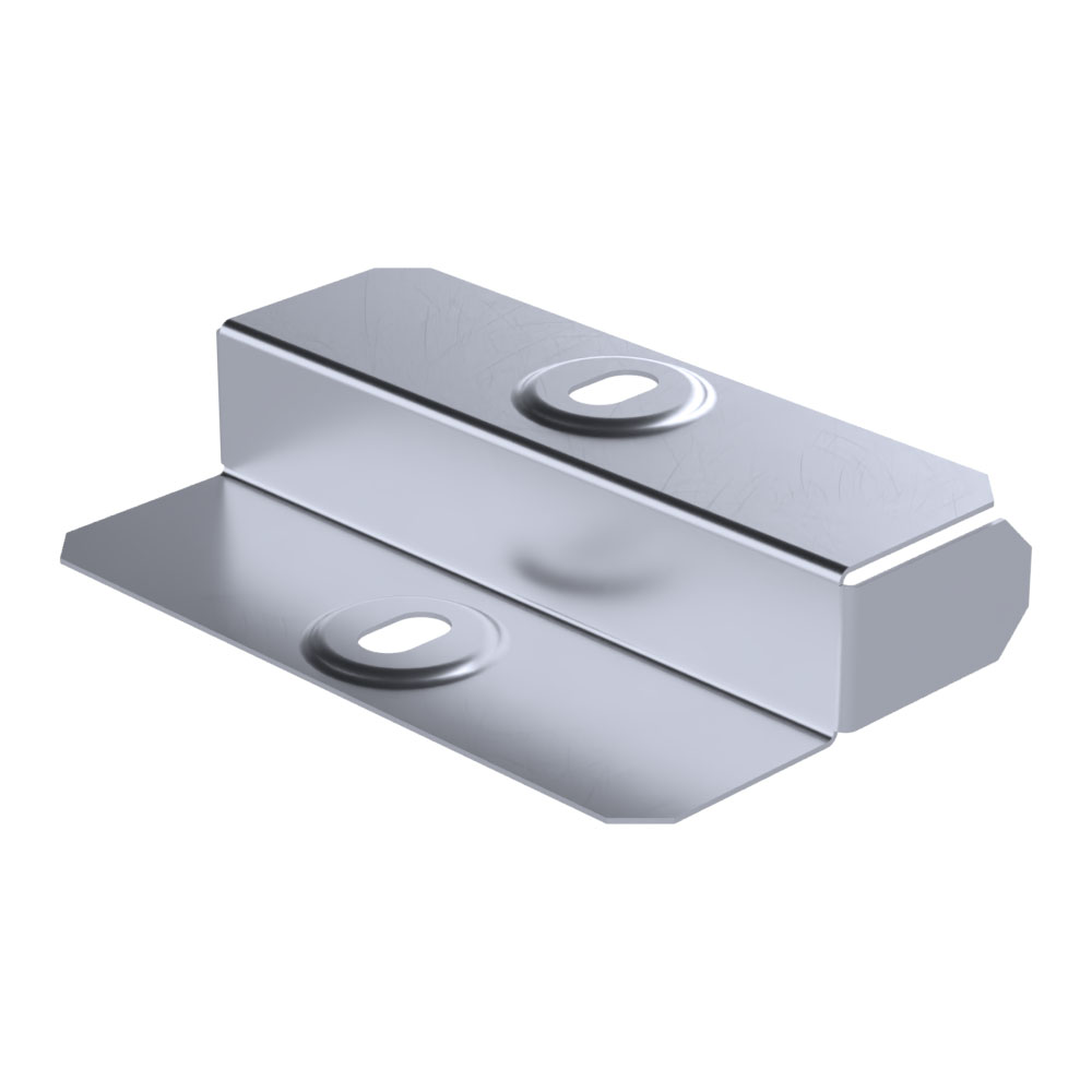 Переходник по высоте Стандарт INOX (AISI 409) 100х100х80 (0,7 мм) Промрукав