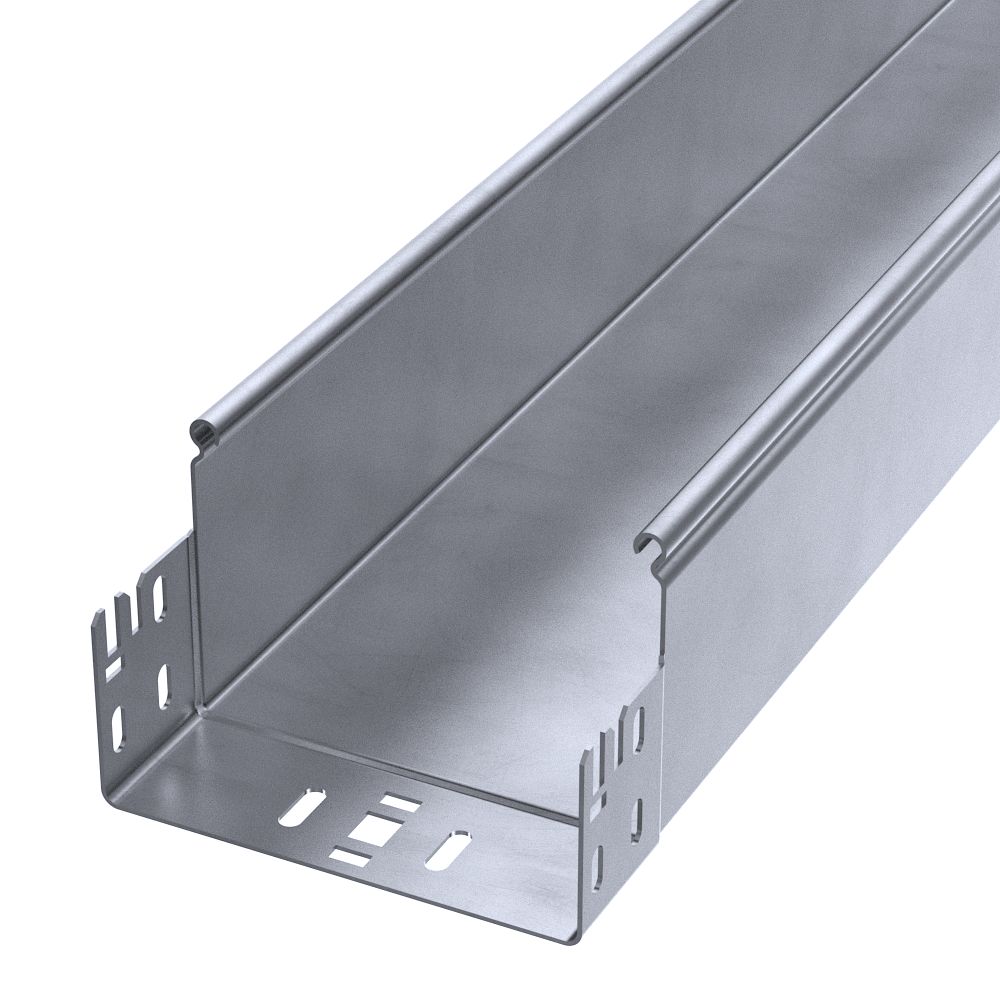Лоток неперфорированный Профи INOX (AISI 316) 150х100х3000 (2,0 мм) (6 м/уп) Промрукав