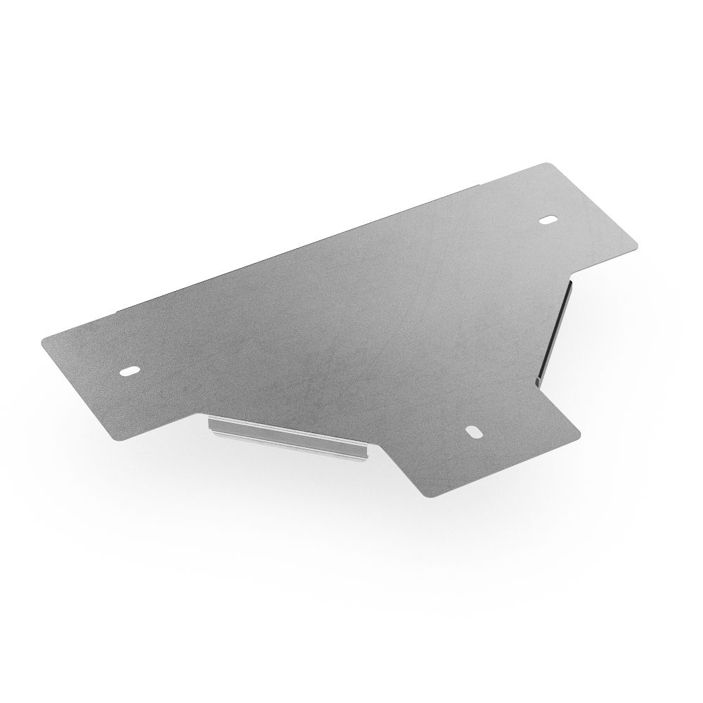Крышка ответвителя Т-образного Профи INOX (AISI 304) 100 (1,0 мм) Промрукав