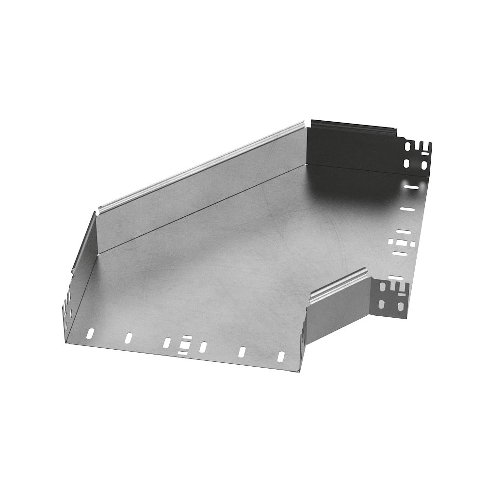 Угол горизонтальный 90 градусов Профи INOX (AISI 304) 400х100 (1,0 мм) Промрукав