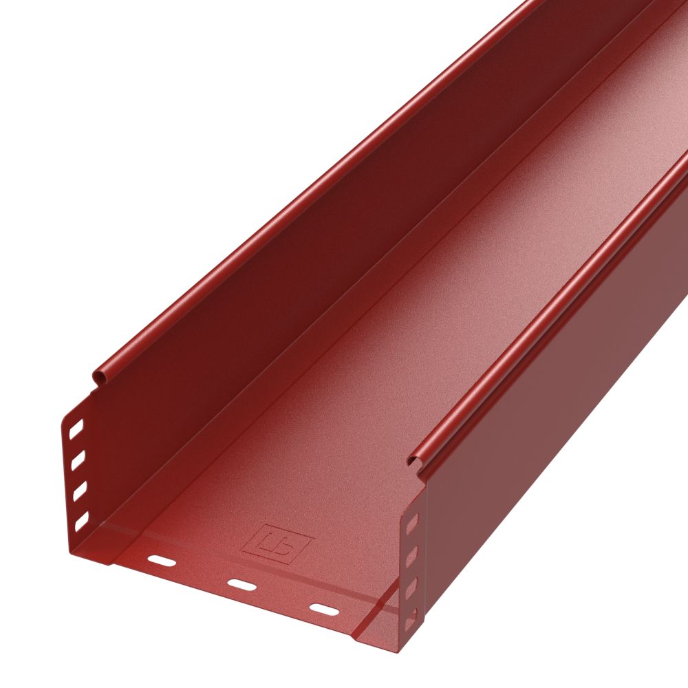 Лоток неперфорированный Стандарт 200х100х3000 (0,8 мм) RAL (6 м/уп) Промрукав