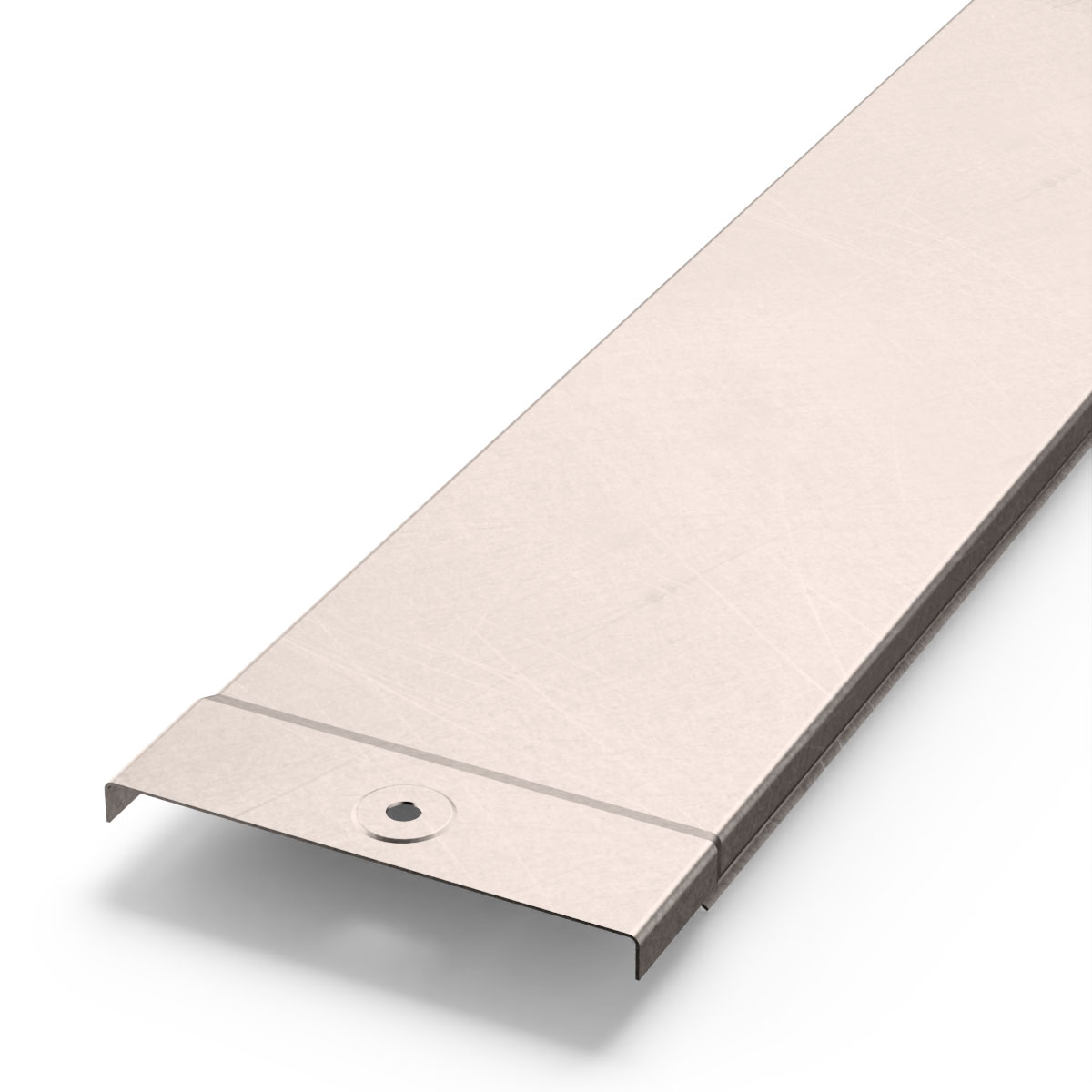 Крышка лотка INOX (AISI 409) 100х3000 (24 м/уп) (0,7 мм) Промрукав
