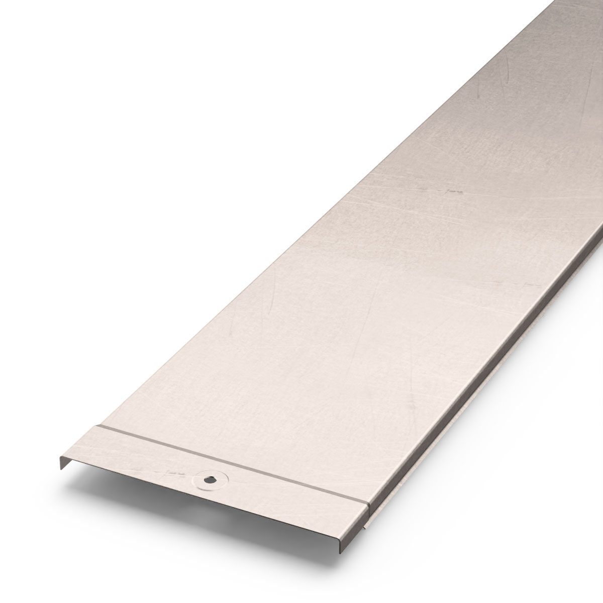 Крышка лотка INOX (AISI 409) 150х3000 (24 м/уп) (0,7 мм) Промрукав