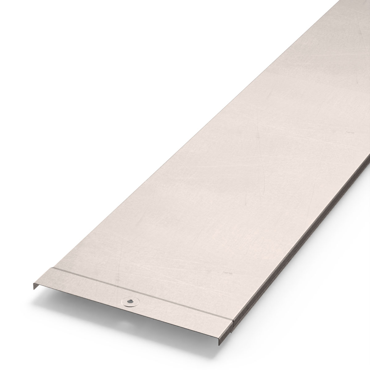 Крышка лотка INOX (AISI 409) 200х3000 (24 м/уп) (0,7 мм) Промрукав